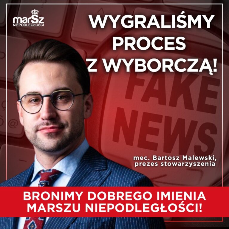 Wygraliśmy proces z Gazetą Wyborczą. Sąd nakazał publikację sprostowania