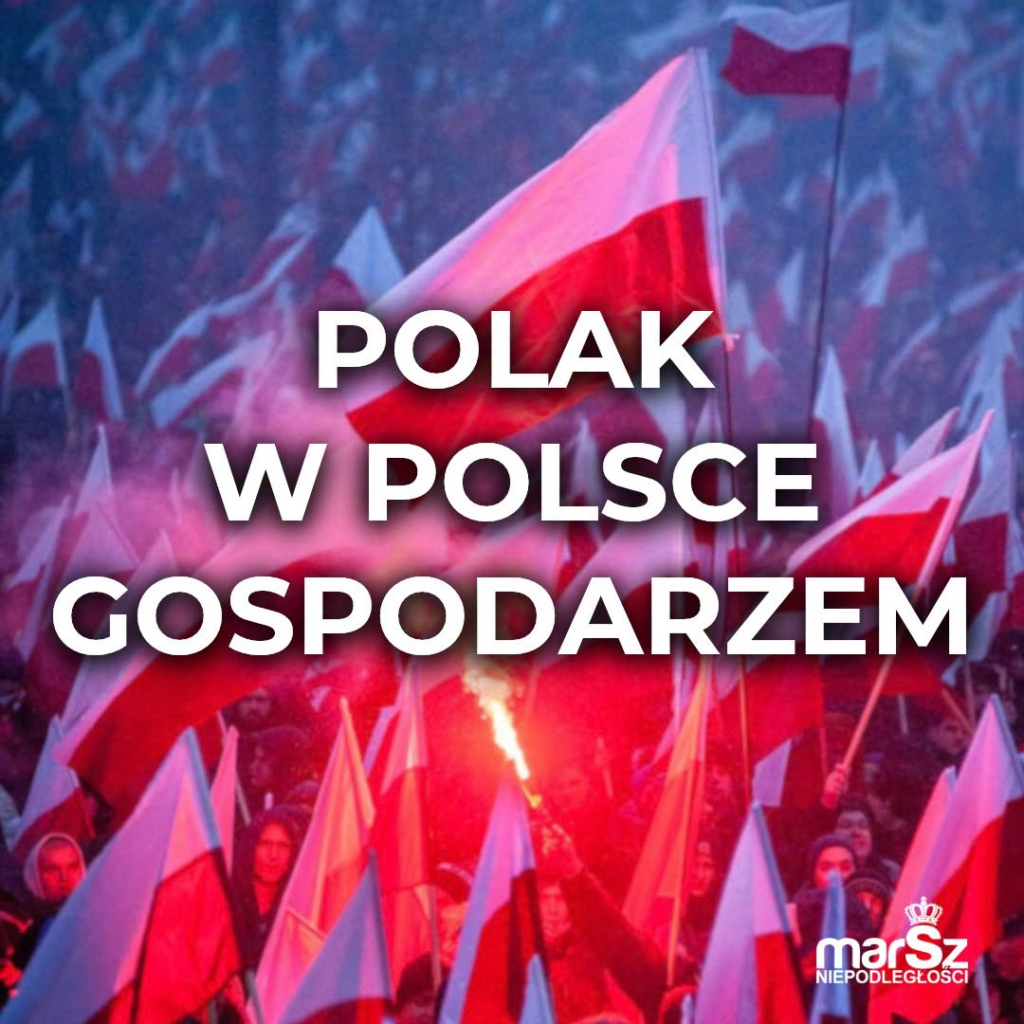 Polak w Polsce gospodarzem - hasło Marszu Niepodległości 2026
