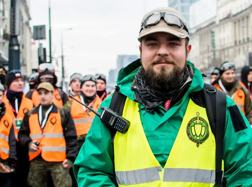 Straż Marszu Niepodległości szkolenie