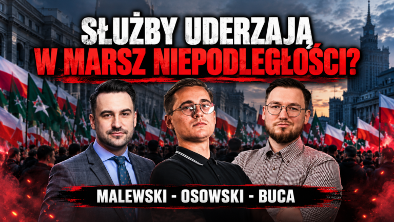 Głos Niepodległości. Nagranie interwencji policji w mieszkaniu prezesa Marszu Niepodległości